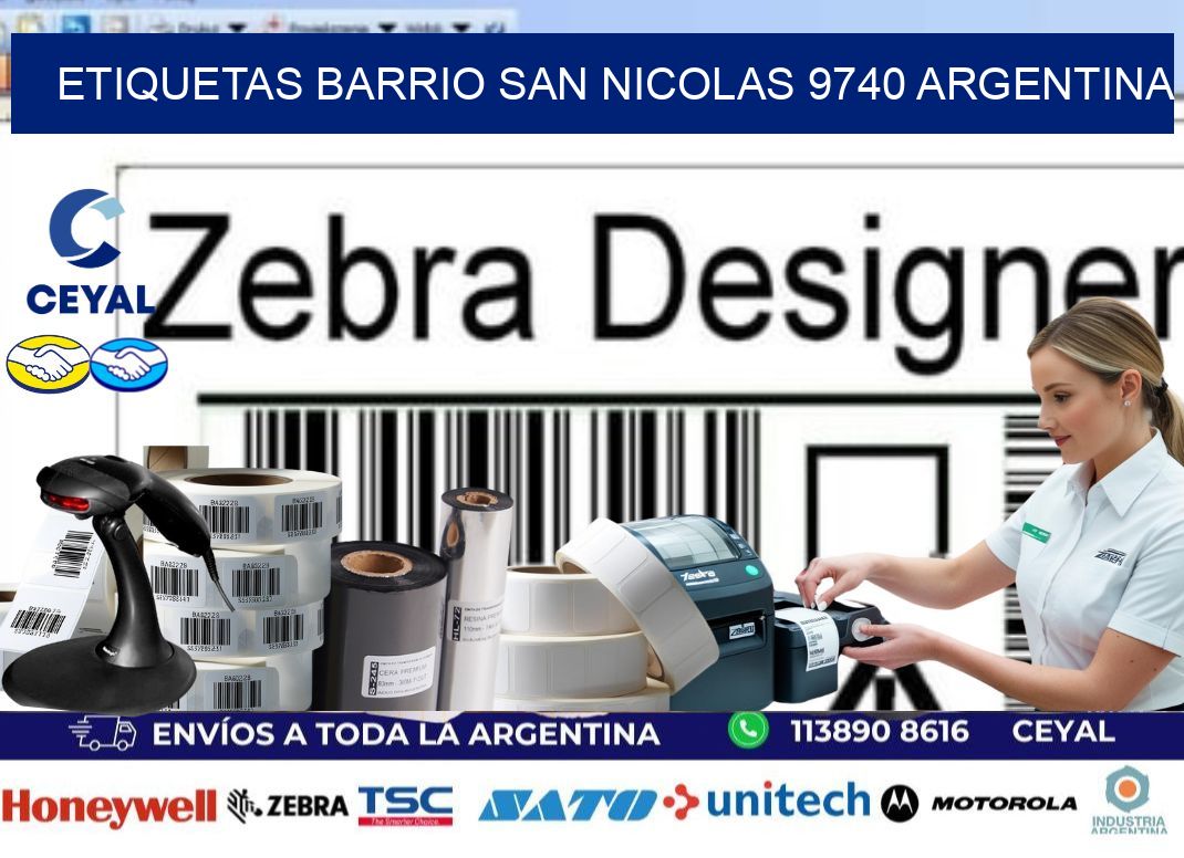 etiquetas barrio san nicolas 9740 argentina