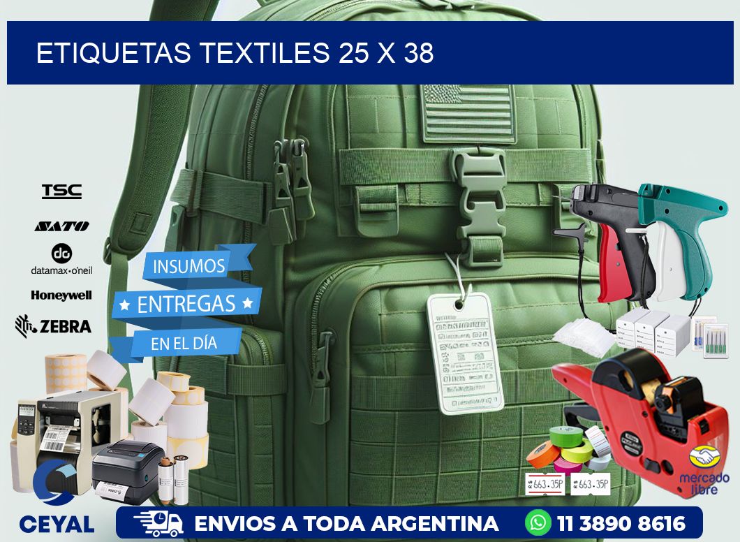 etiquetas textiles 25 x 38
