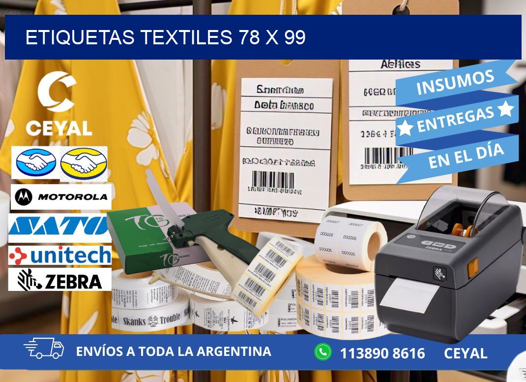 etiquetas textiles 78 x 99