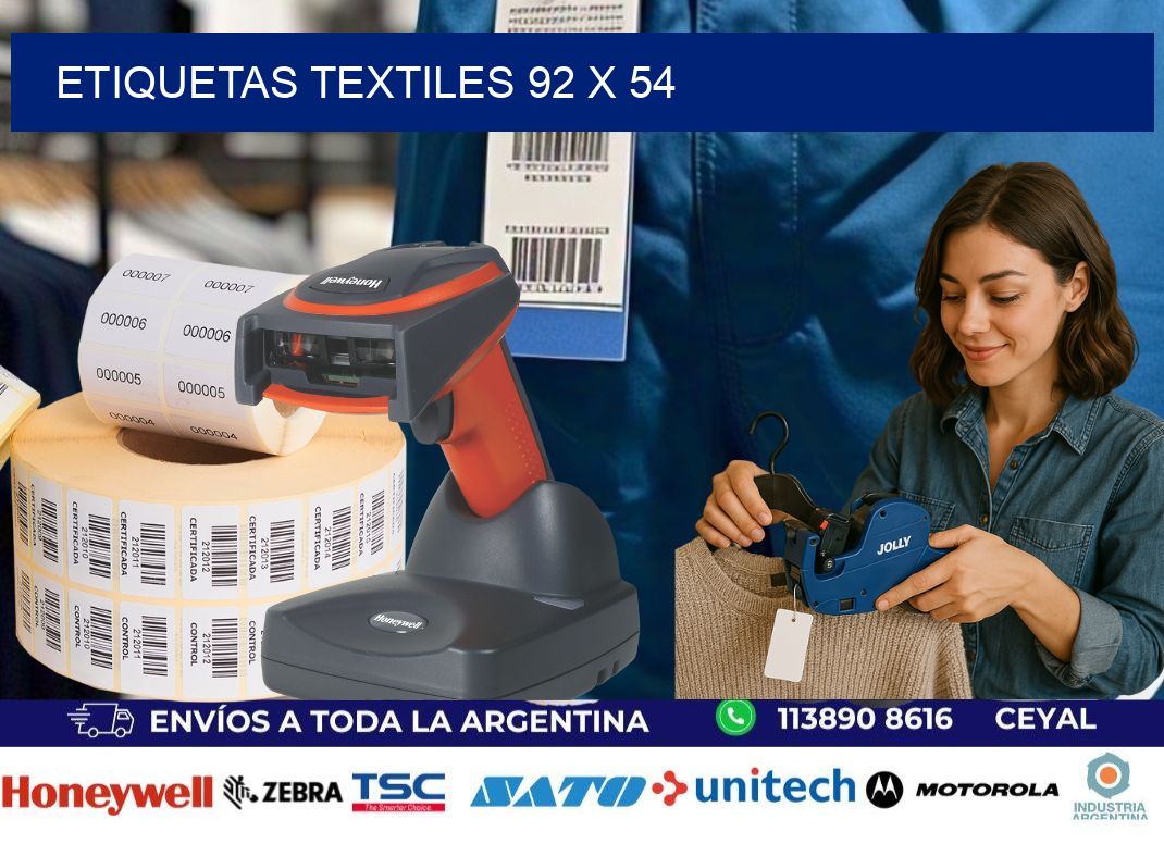 etiquetas textiles 92 x 54