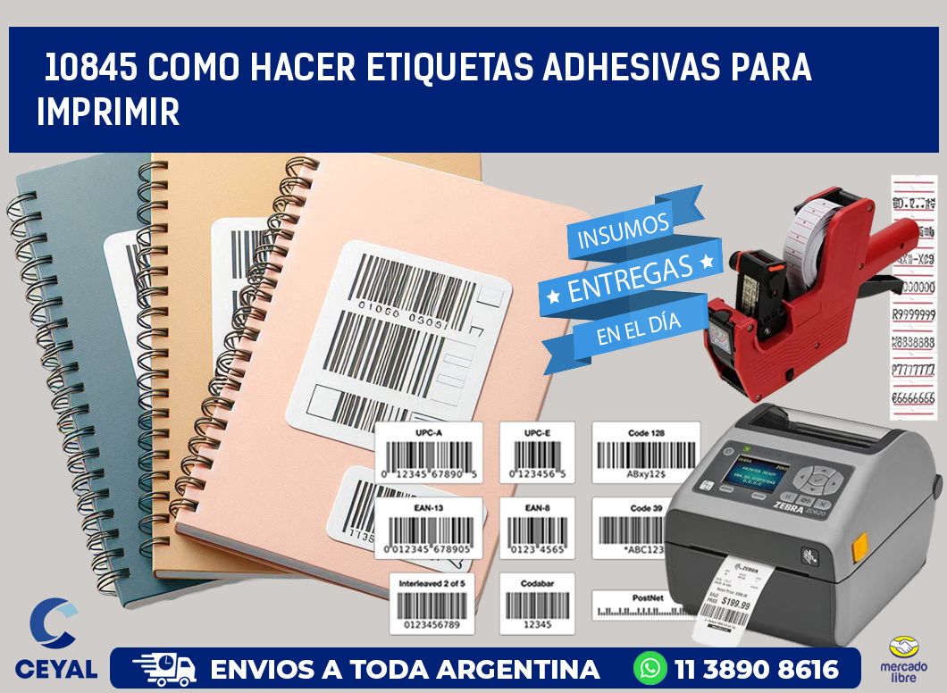 10845 Como hacer etiquetas adhesivas para imprimir