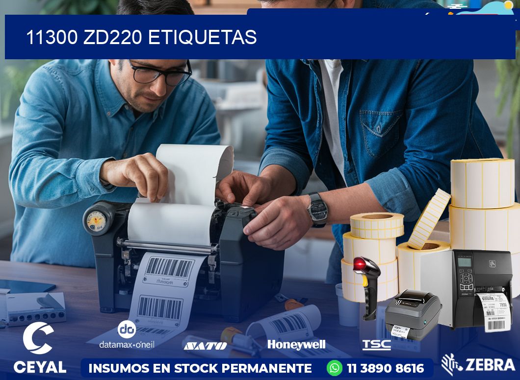 11300 ZD220 etiquetas