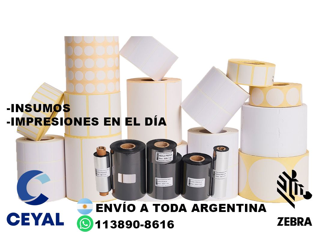11555 etiquetas adhesivas blancas