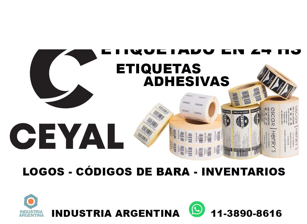 15850 Etiquetas para panificados y pastelería