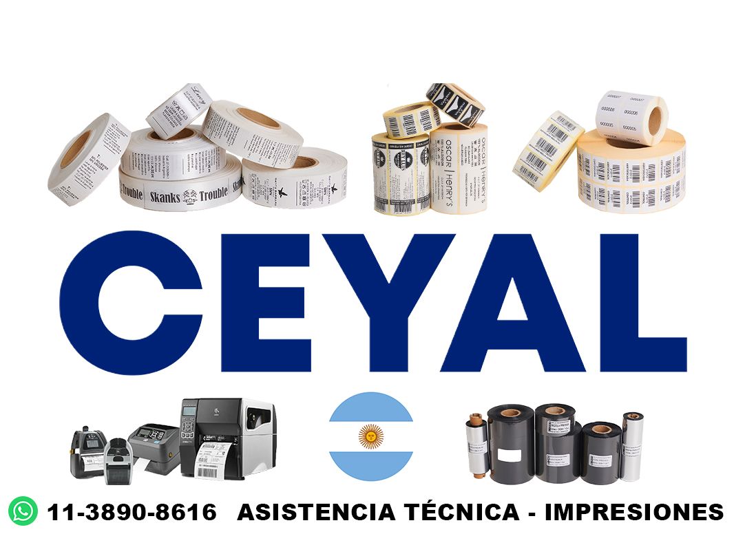 2400 Etiquetas para limpieza y perfumería