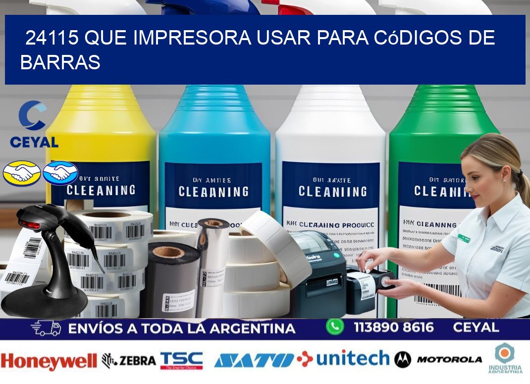 24115 Que impresora usar para códigos de barras