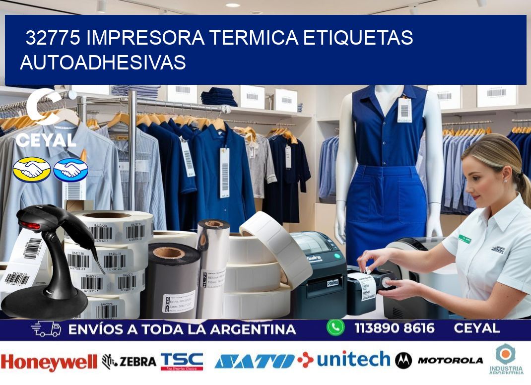 32775 Impresora termica etiquetas autoadhesivas