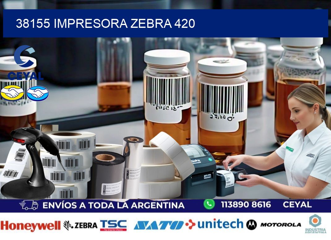 38155 impresora zebra 420