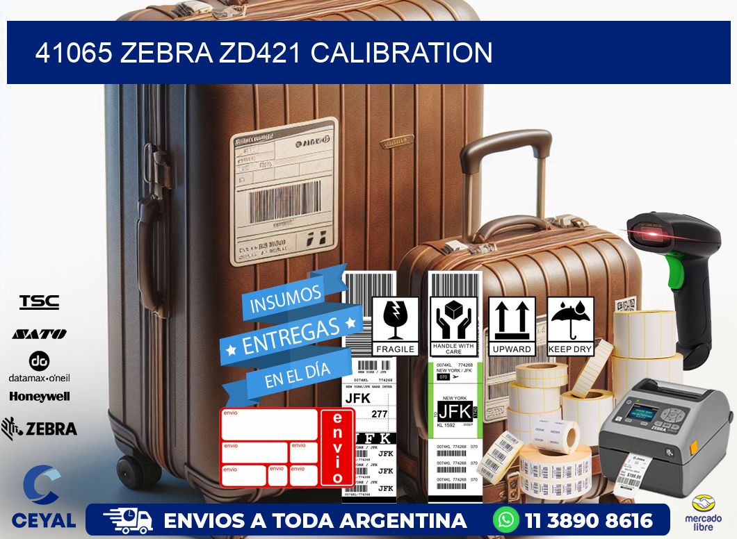 41065 Zebra ZD421 Calibration