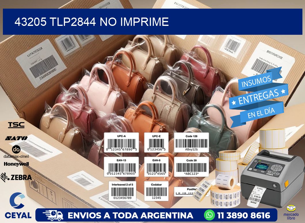 43205 TLP2844 no imprime