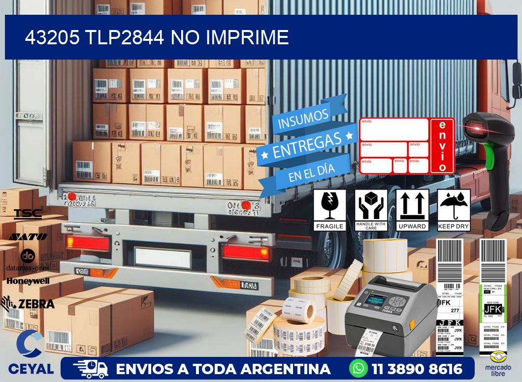 43205 TLP2844 no imprime