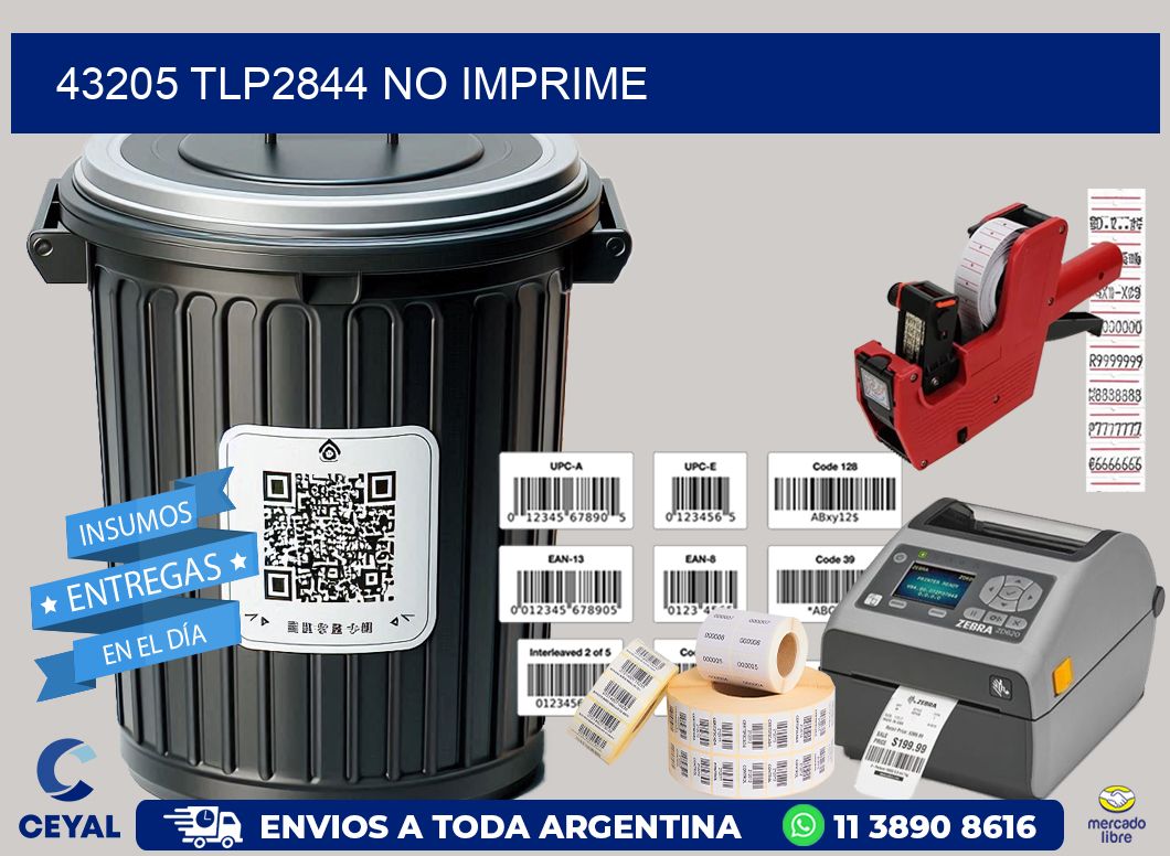 43205 TLP2844 no imprime