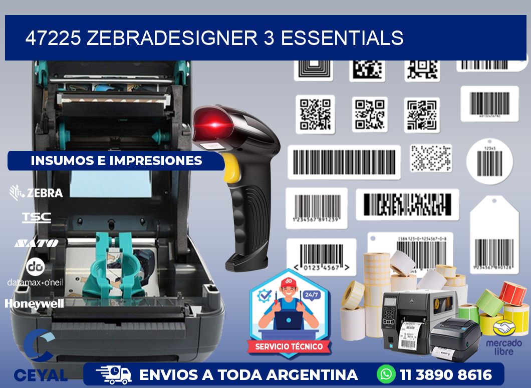 47225 ZebraDesigner 3 Essentials
