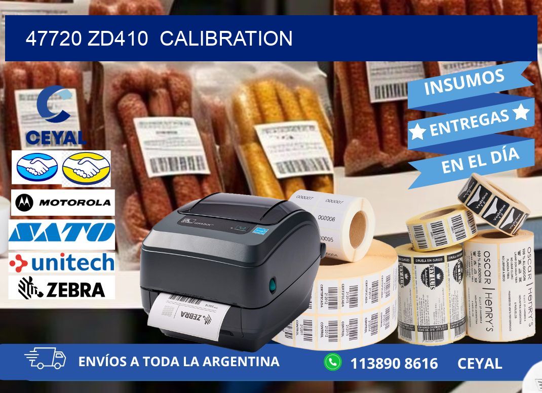 47720 ZD410 Calibration