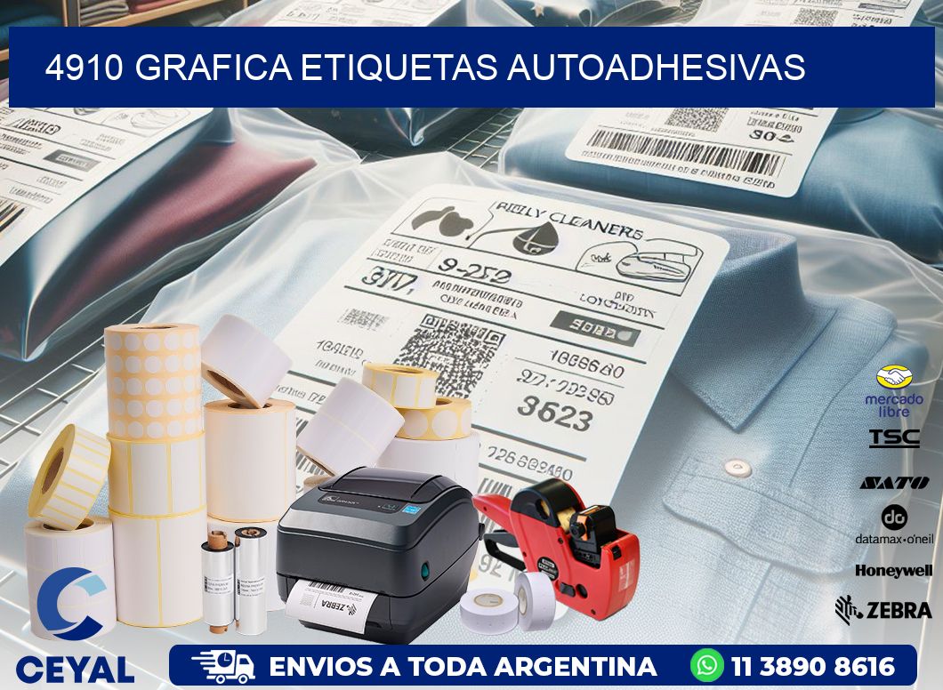 4910 Grafica etiquetas autoadhesivas