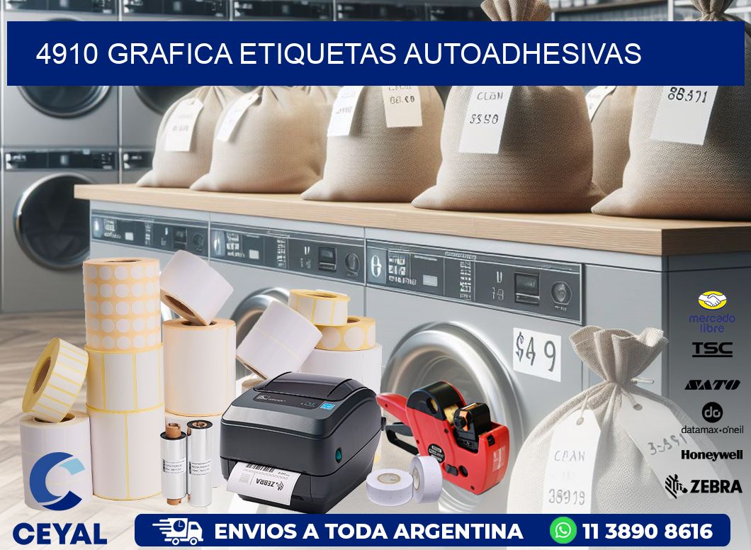 4910 Grafica etiquetas autoadhesivas