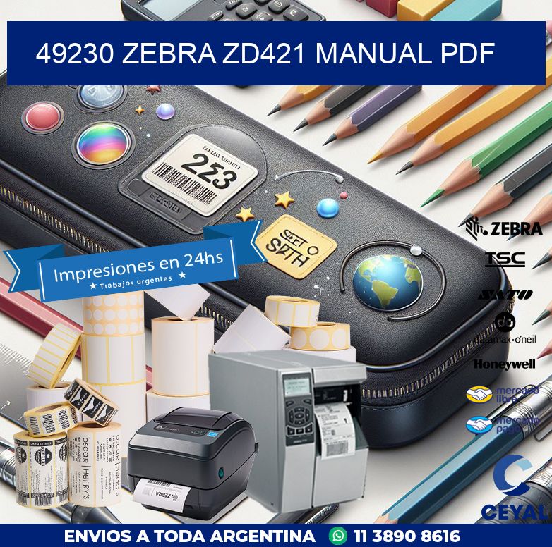 49230 Zebra ZD421 manual PDF