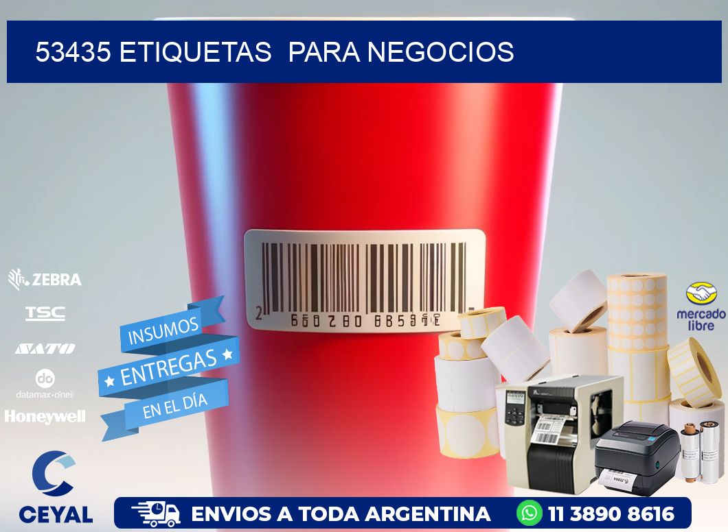 53435 etiquetas para negocios