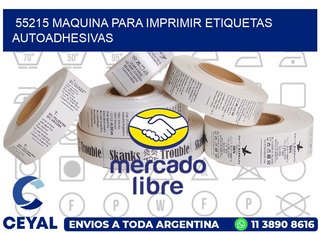 55215 maquina para imprimir etiquetas autoadhesivas