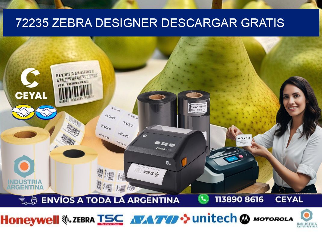 72235 Zebra Designer Descargar gratis