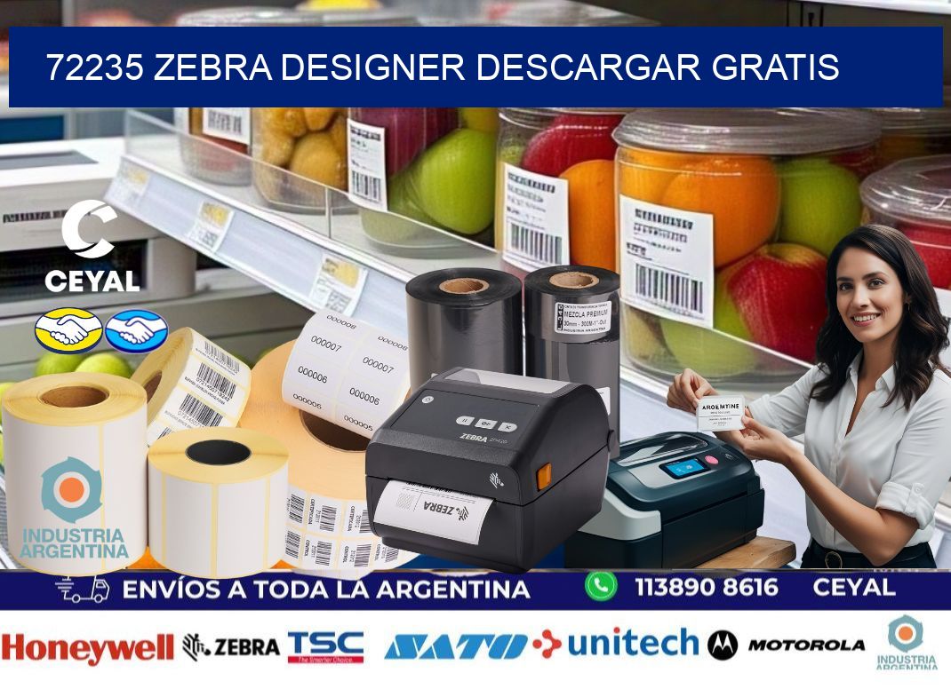 72235 Zebra Designer Descargar gratis