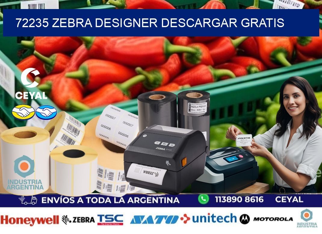 72235 Zebra Designer Descargar gratis
