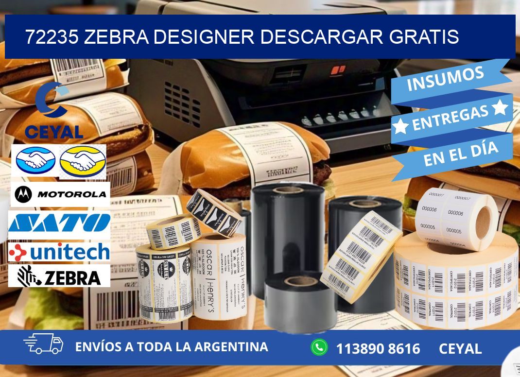 72235 Zebra Designer Descargar gratis