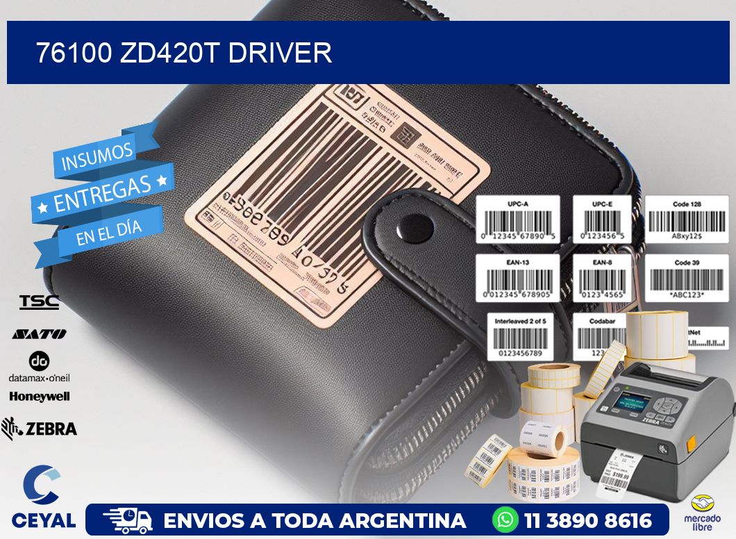 76100 ZD420t driver