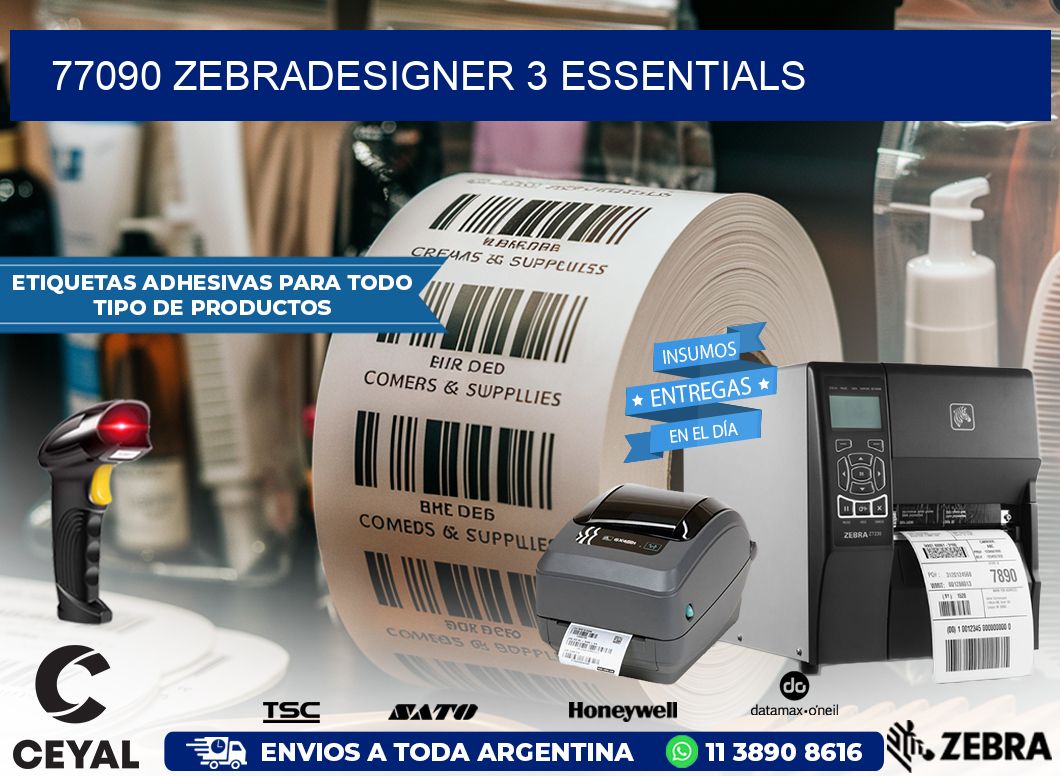 77090 ZebraDesigner 3 Essentials