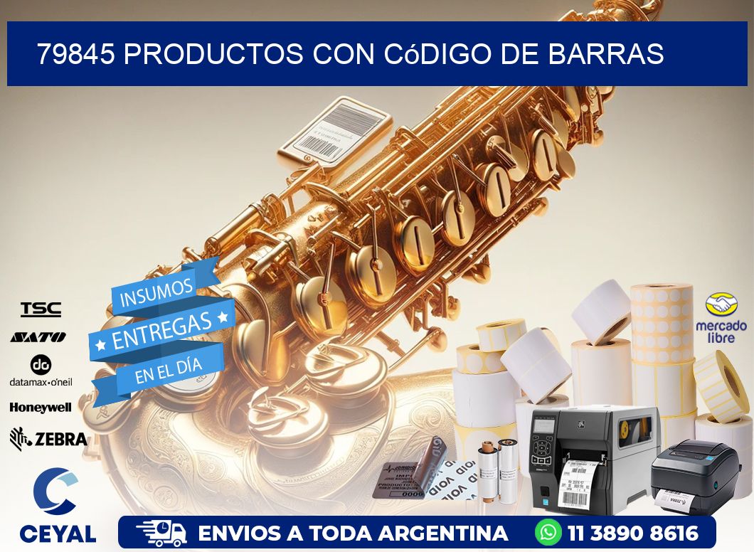 79845 Productos con código de barras