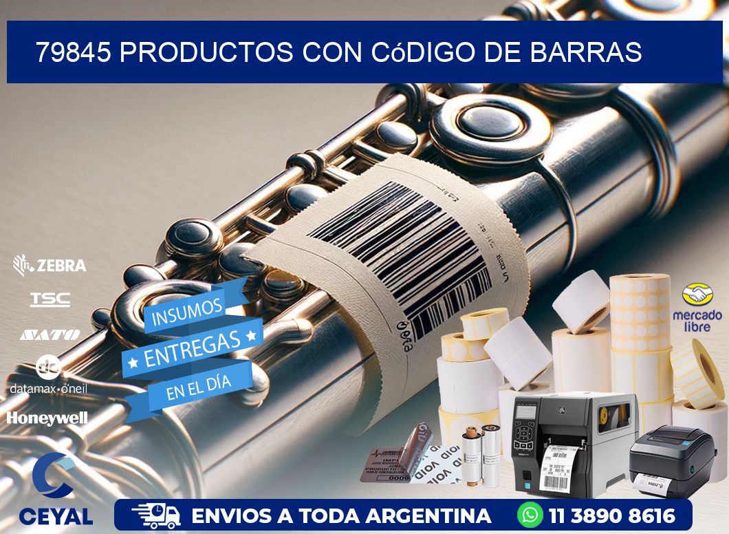 79845 Productos con código de barras