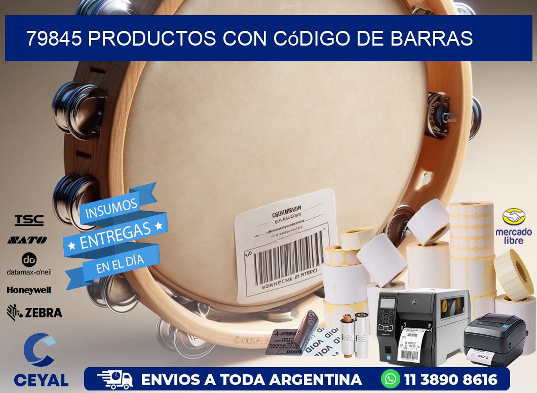 79845 Productos con código de barras