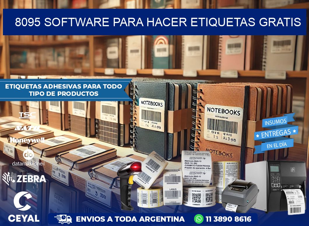 8095 Software para hacer etiquetas gratis