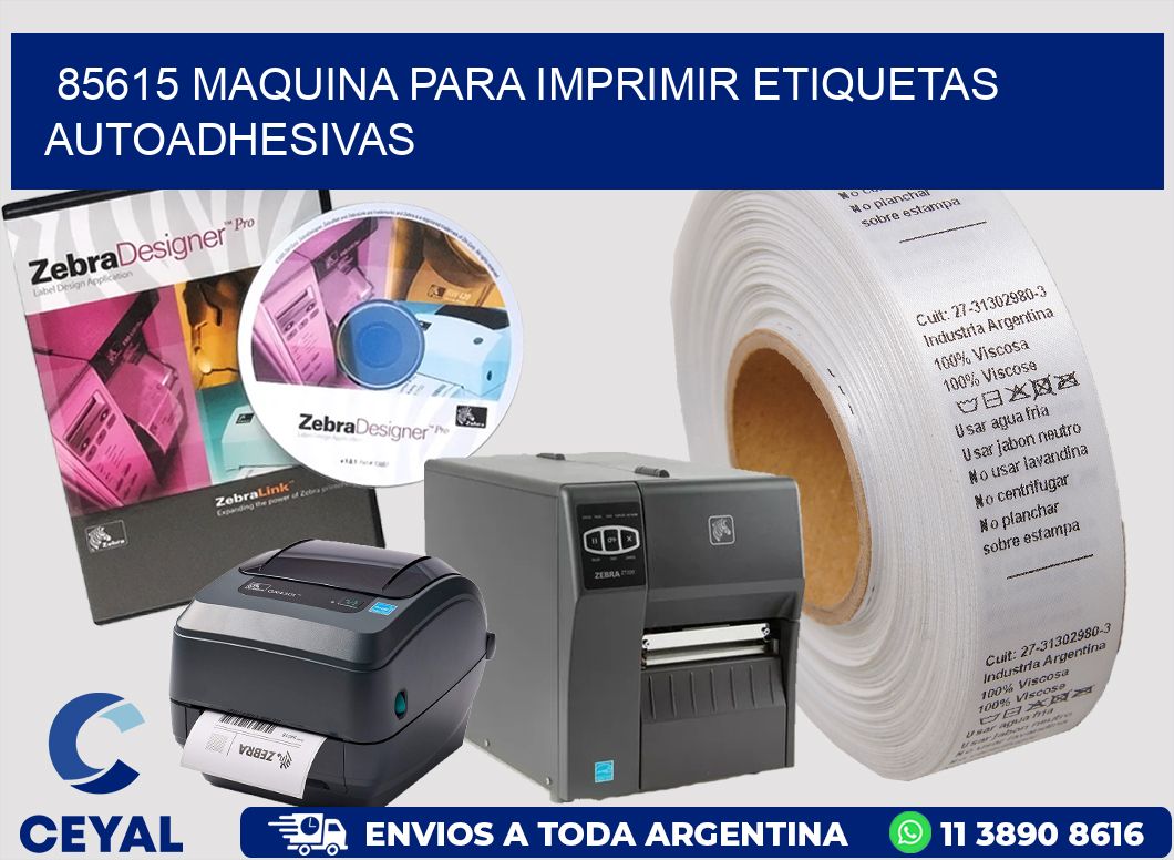 85615 maquina para imprimir etiquetas autoadhesivas