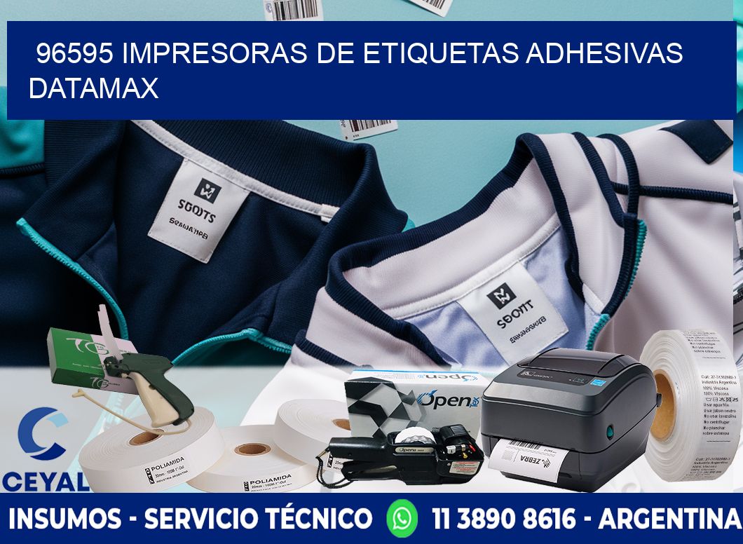 96595 impresoras de etiquetas adhesivas datamax