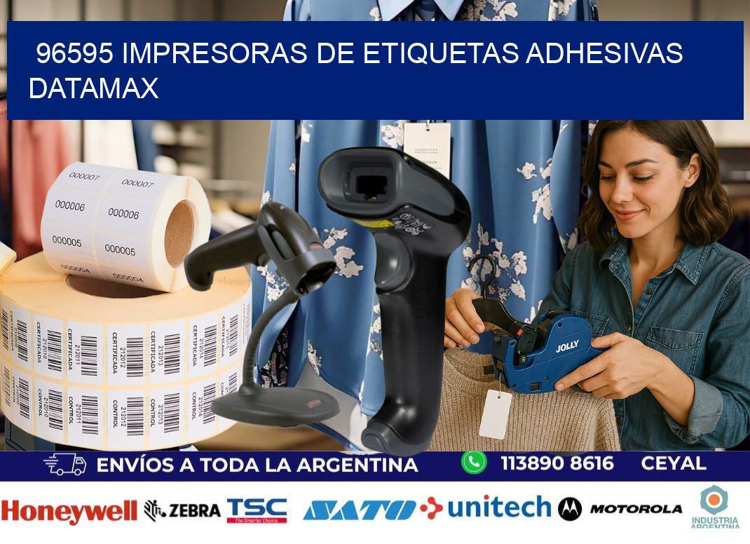 96595 impresoras de etiquetas adhesivas datamax