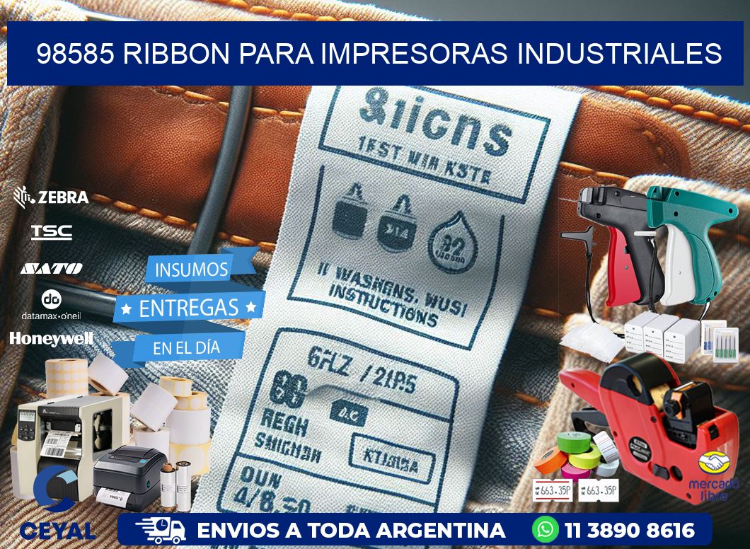 98585 Ribbon para impresoras industriales