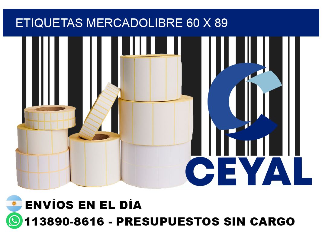 etiquetas mercadolibre 60 x 89