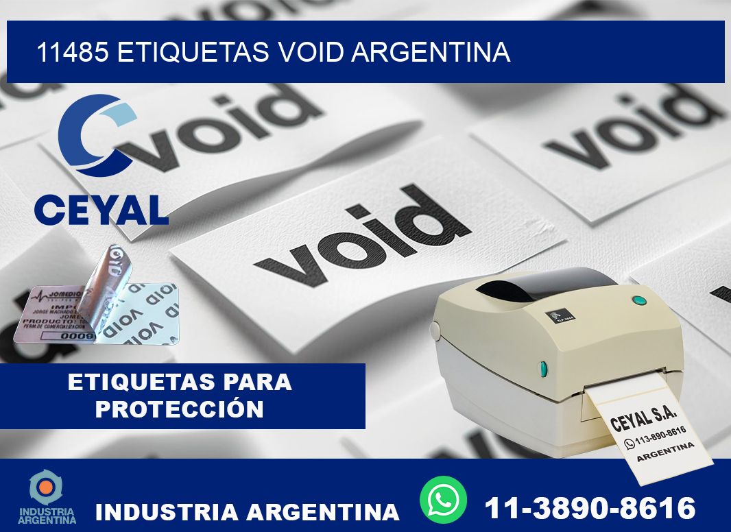 11485 etiquetas void argentina