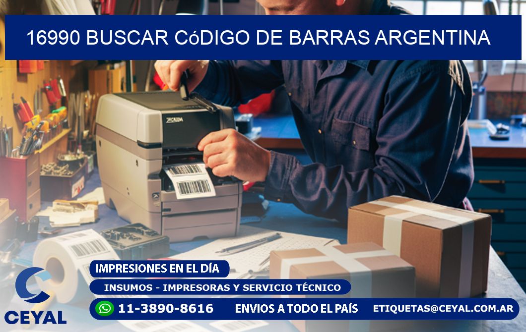 16990 Buscar código de barras Argentina
