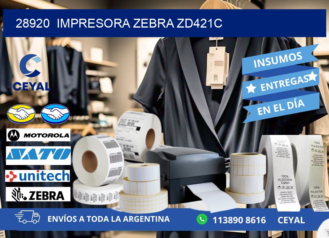 28920 Impresora Zebra zd421c