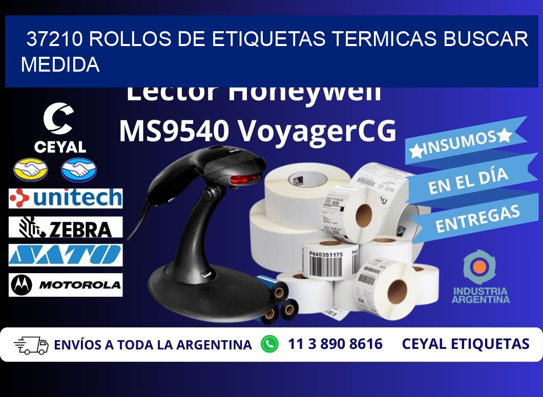 37210 rollos de etiquetas termicas buscar medida