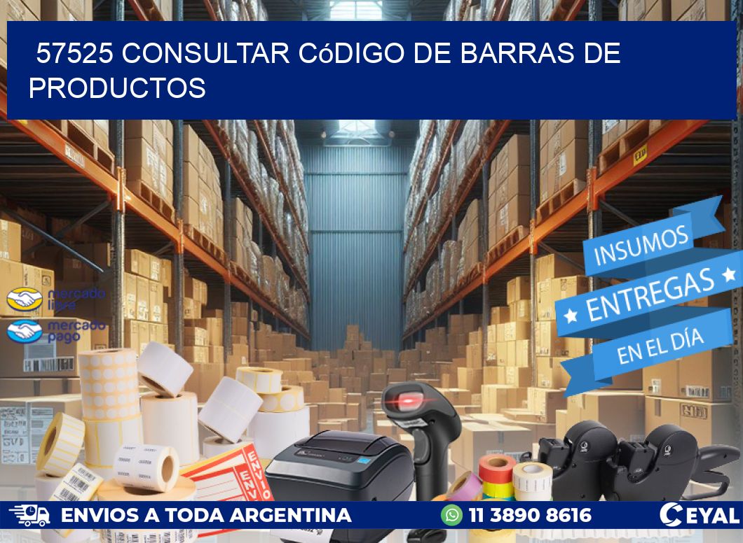 57525 Consultar código de barras de productos