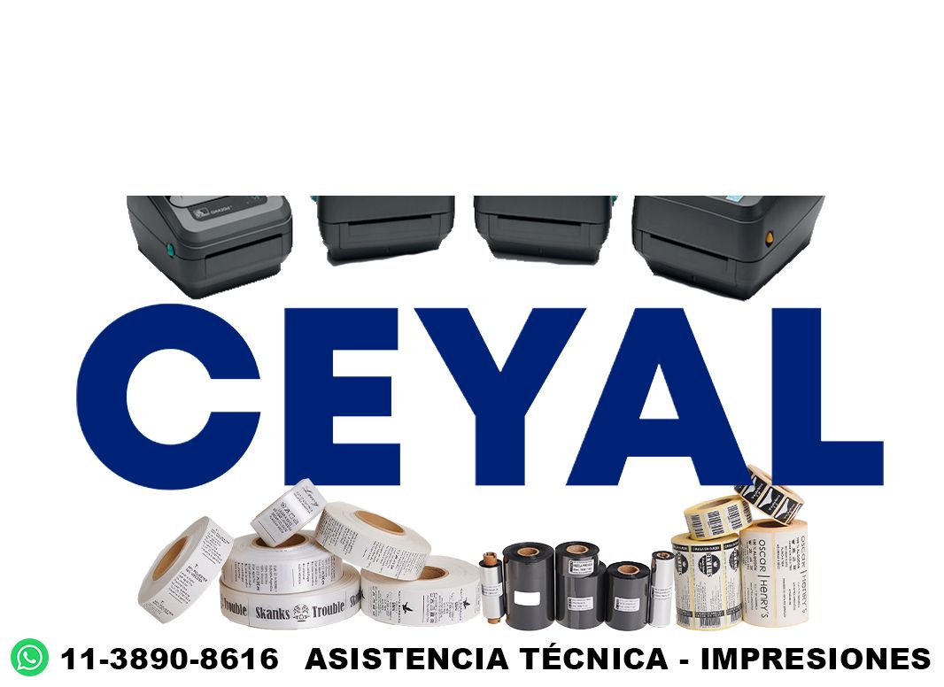 63785 arreglo de impresoras zebra modelo antiguo con repuestos difíciles de conseguir