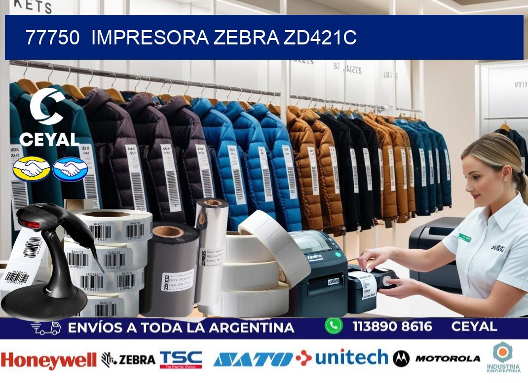 77750  Impresora Zebra zd421c