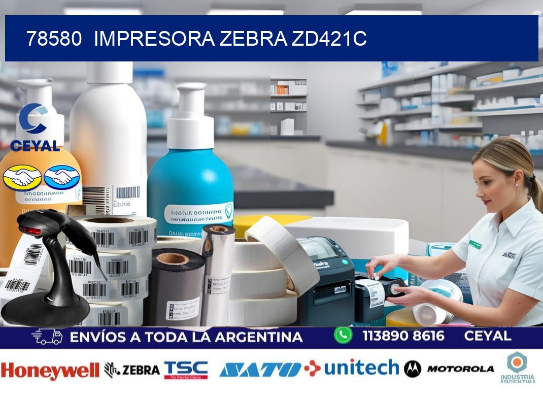 78580  Impresora Zebra zd421c