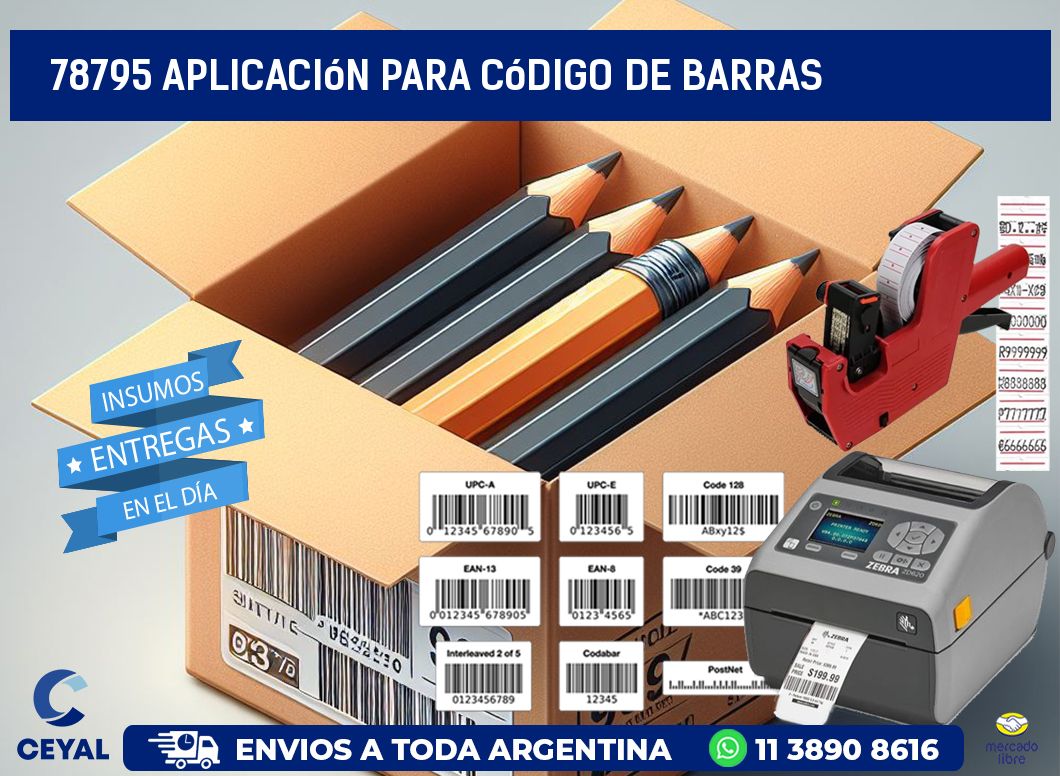 78795 Aplicación para código de barras