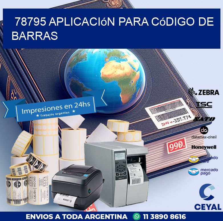 78795 Aplicación para código de barras