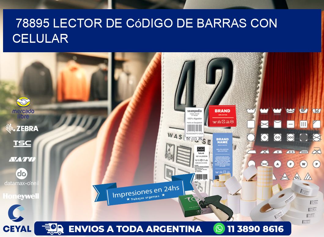 78895 Lector de código de barras con celular