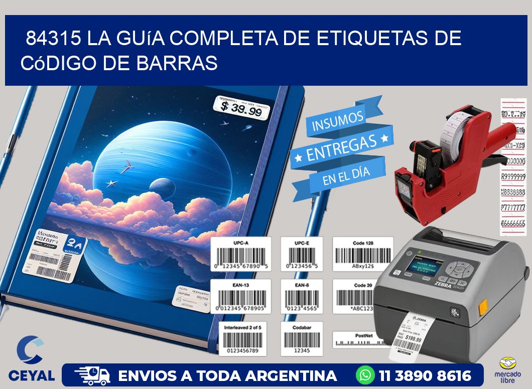 84315 La guía completa de etiquetas de código de barras